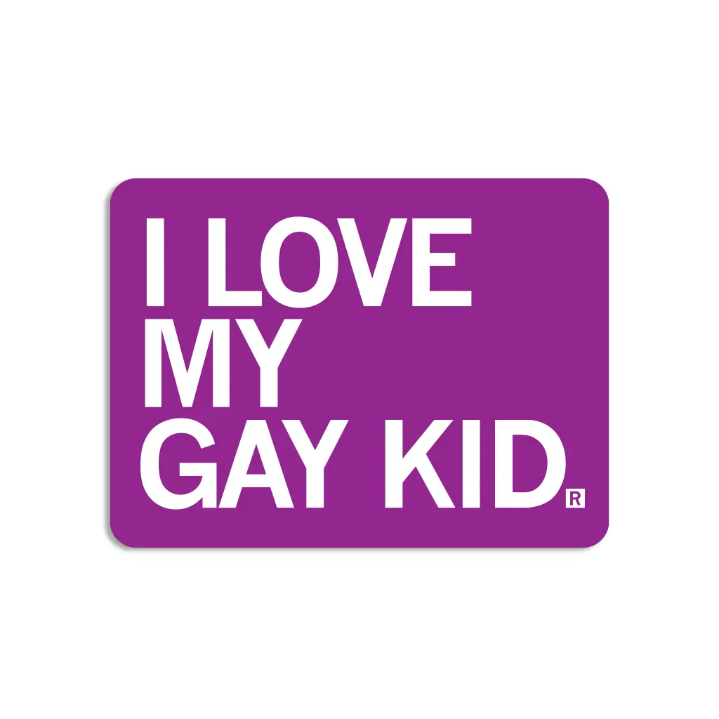 I Love My Gay Kid Sticker 1