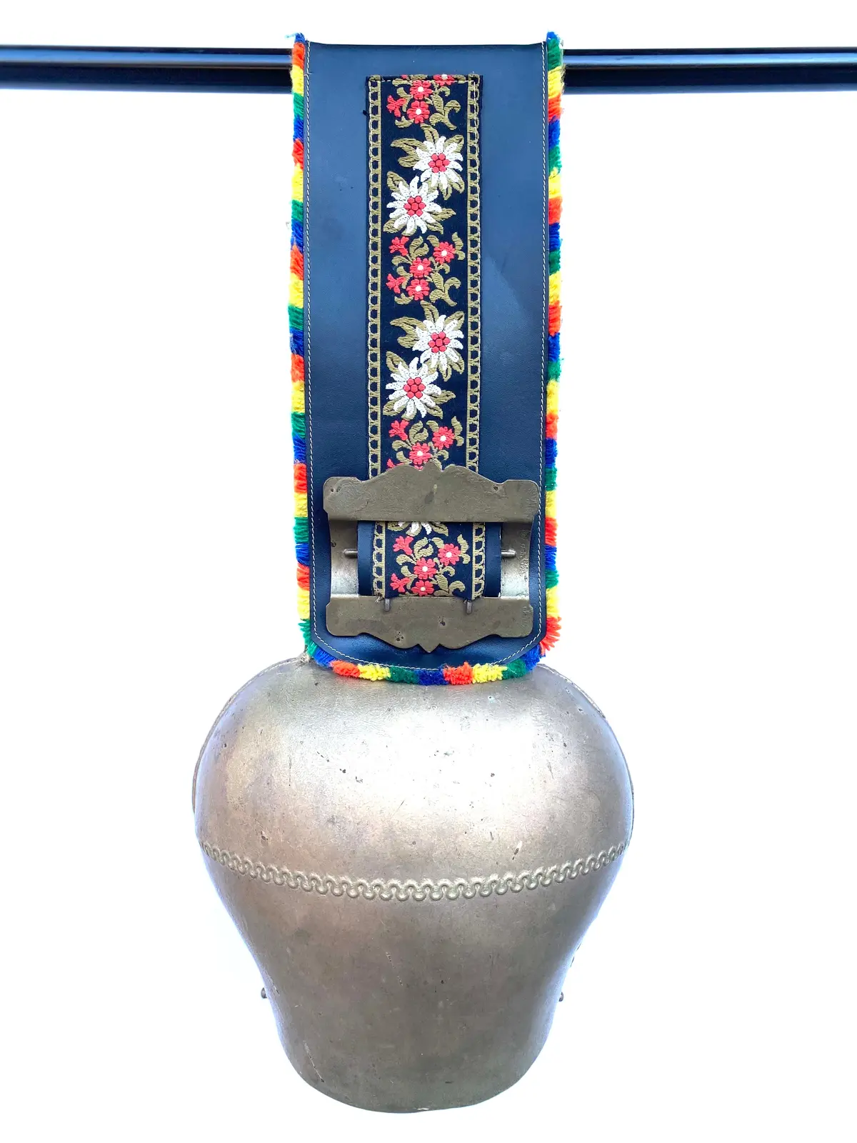 Vintage Swiss Bronze Treicheln Cowbell 1