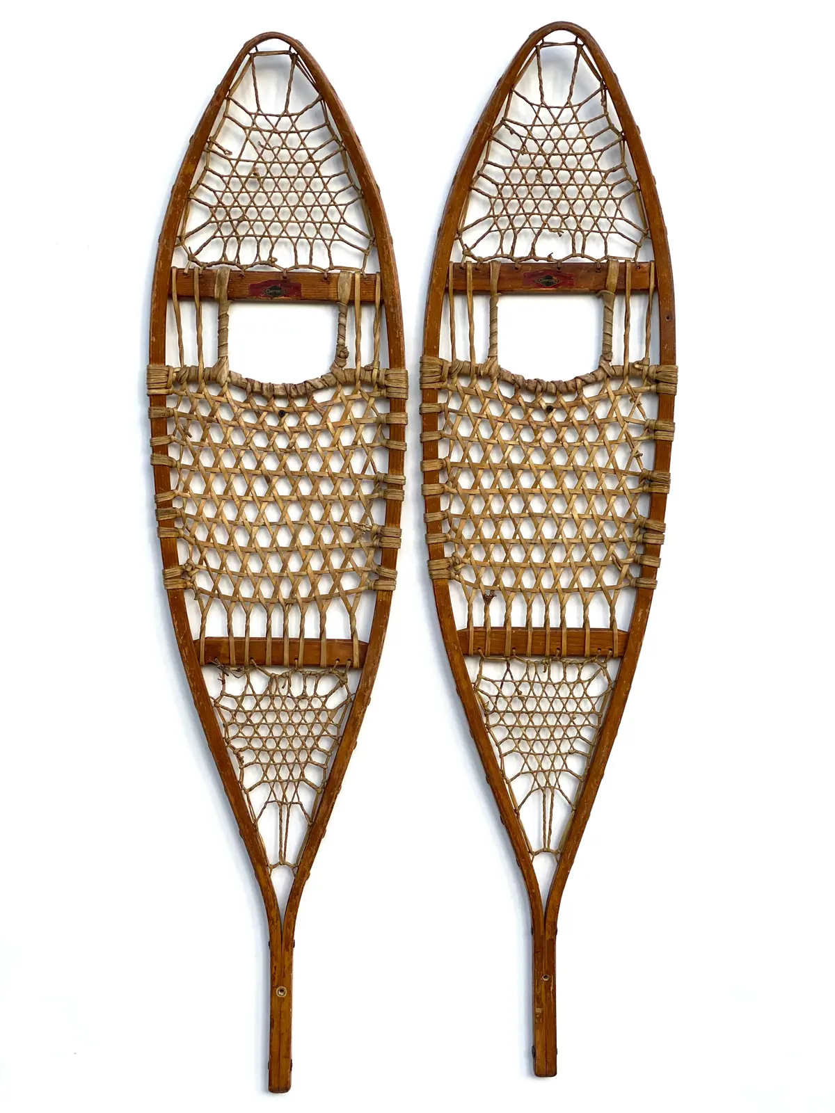Antique Ellingwood Turning Co. Oxford Snowshoes 1