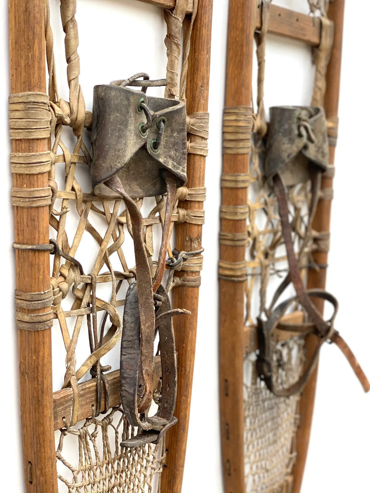 1942 C.A. Lund Vintage Military Snowshoes 1