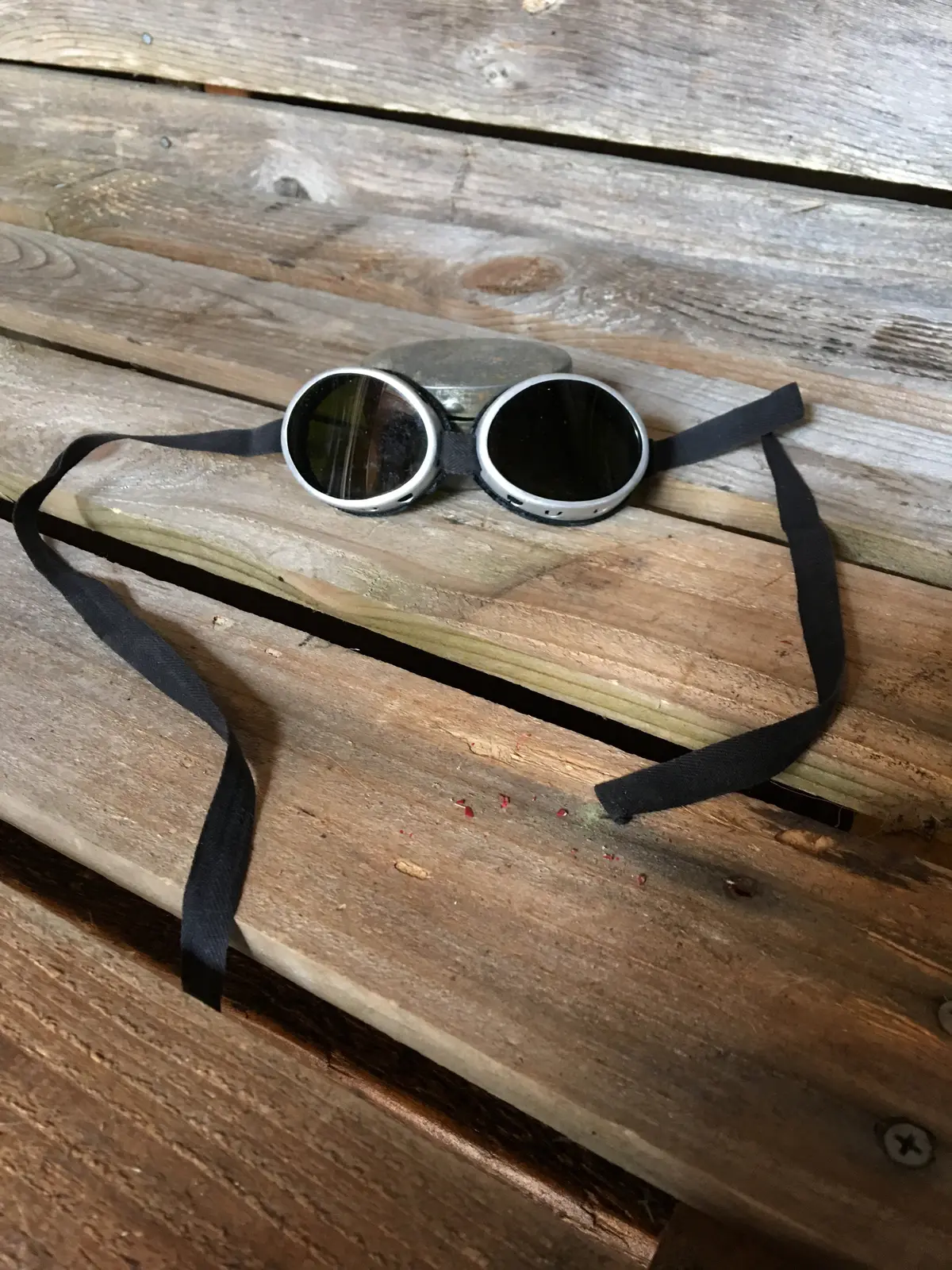 Vintage Glacier Glasses With Silver Finish 1