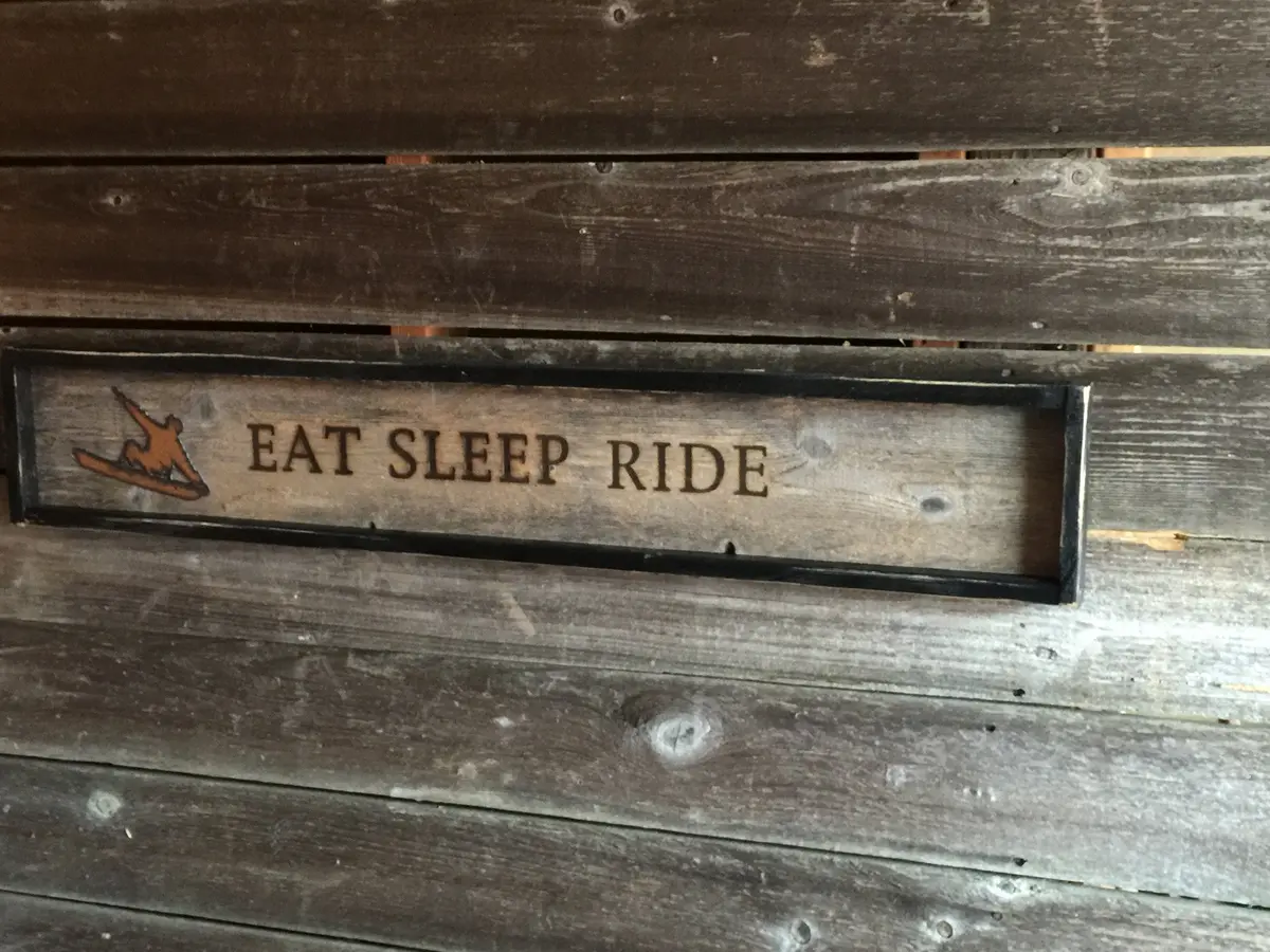 Sign - Eat Sleep Ride 1