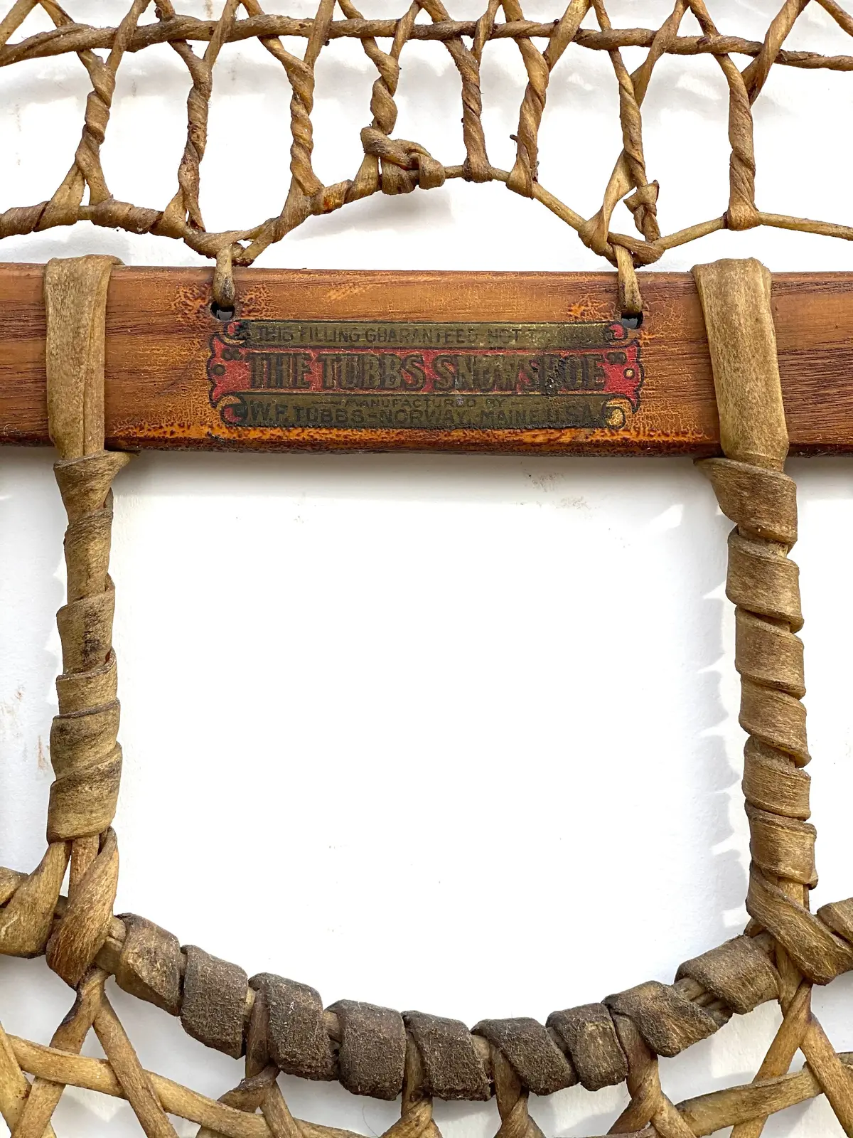 Antique W.F. Tubbs Snowshoes 1