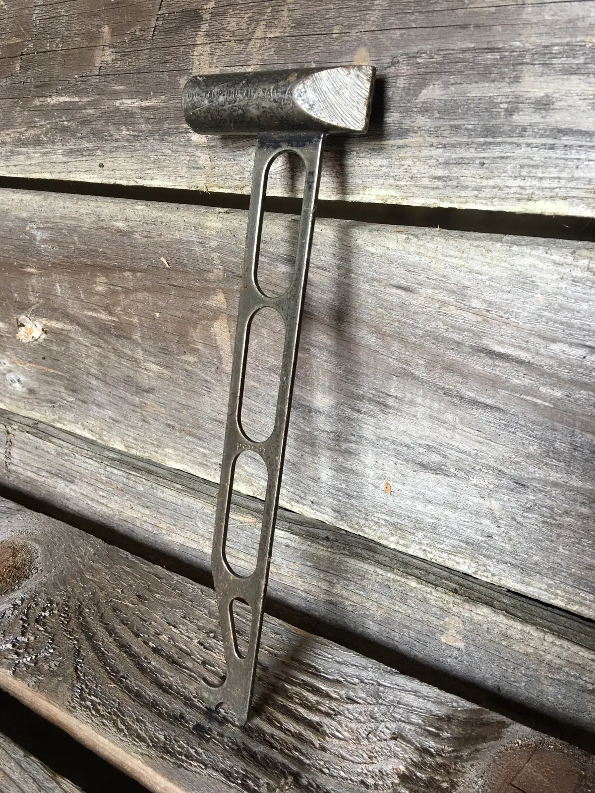 Vintage Salewa Compact Mini Piton Hammer And Climbing Tool 1