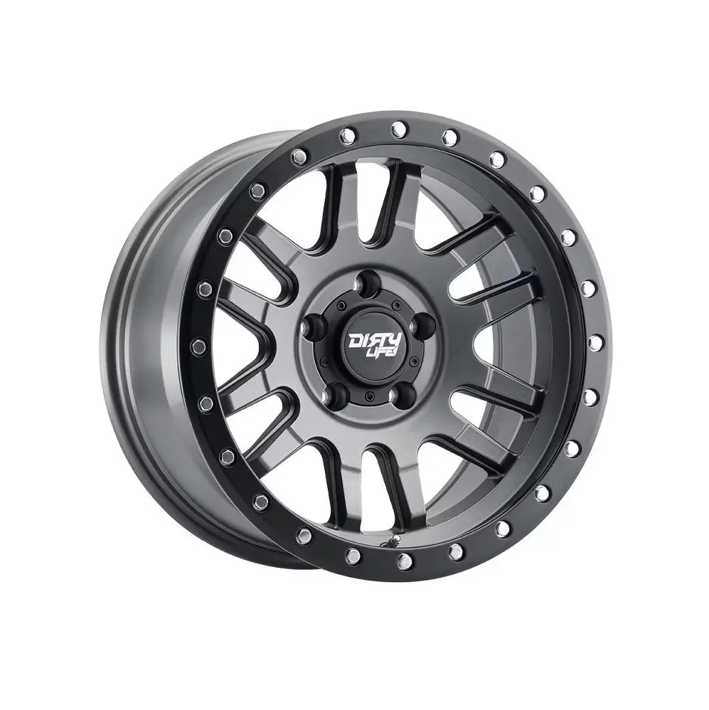 Dirty Life - Canyon Pro - Satin Graphite Black - 17X9 6/139.7 P14 1