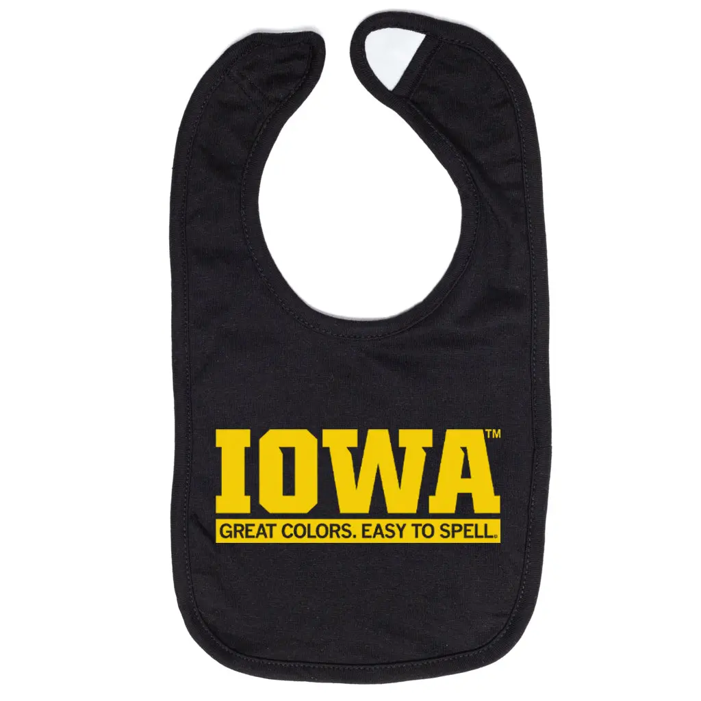 Iowa: Great Colors Easy To Spell Bib 1