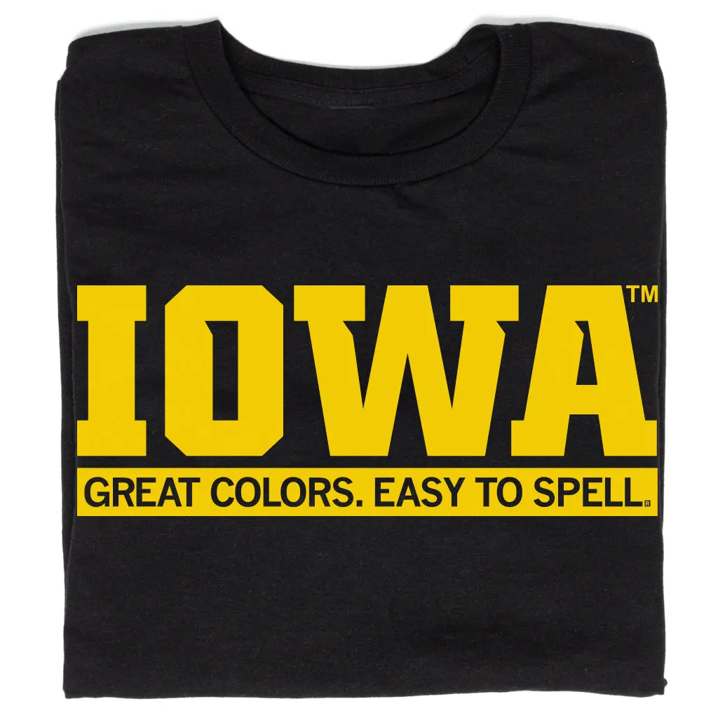 Iowa: Great Colors Easy To Spell Black 1