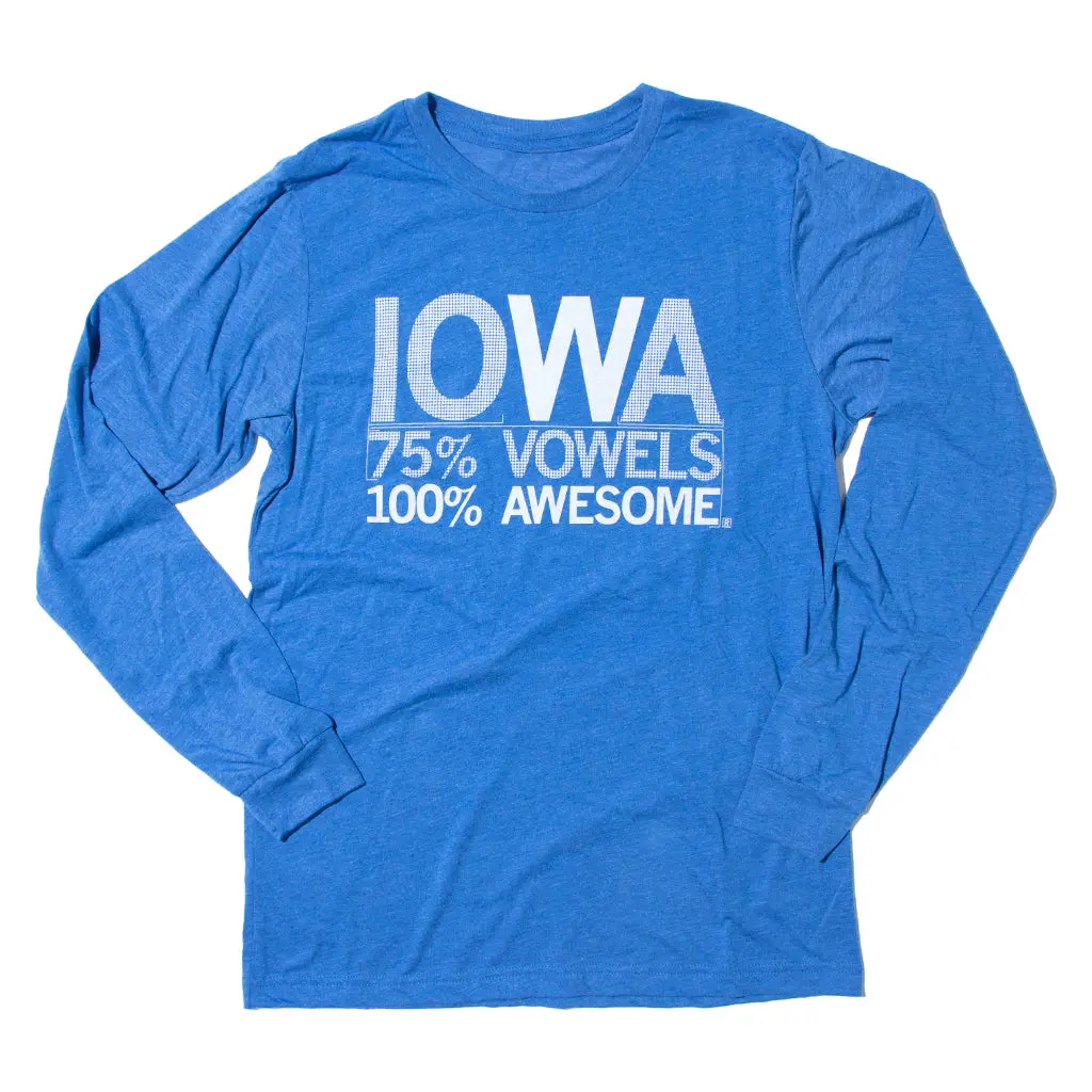 Iowa Vowels Long Sleeve 1