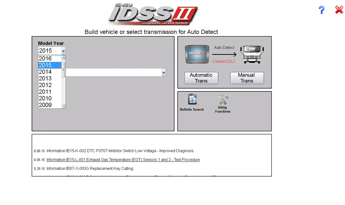 Isuzu Diagnostic Service System Idss Ii - Full Diagnostics Software 04/2016 -Full Online Installation And Support 1