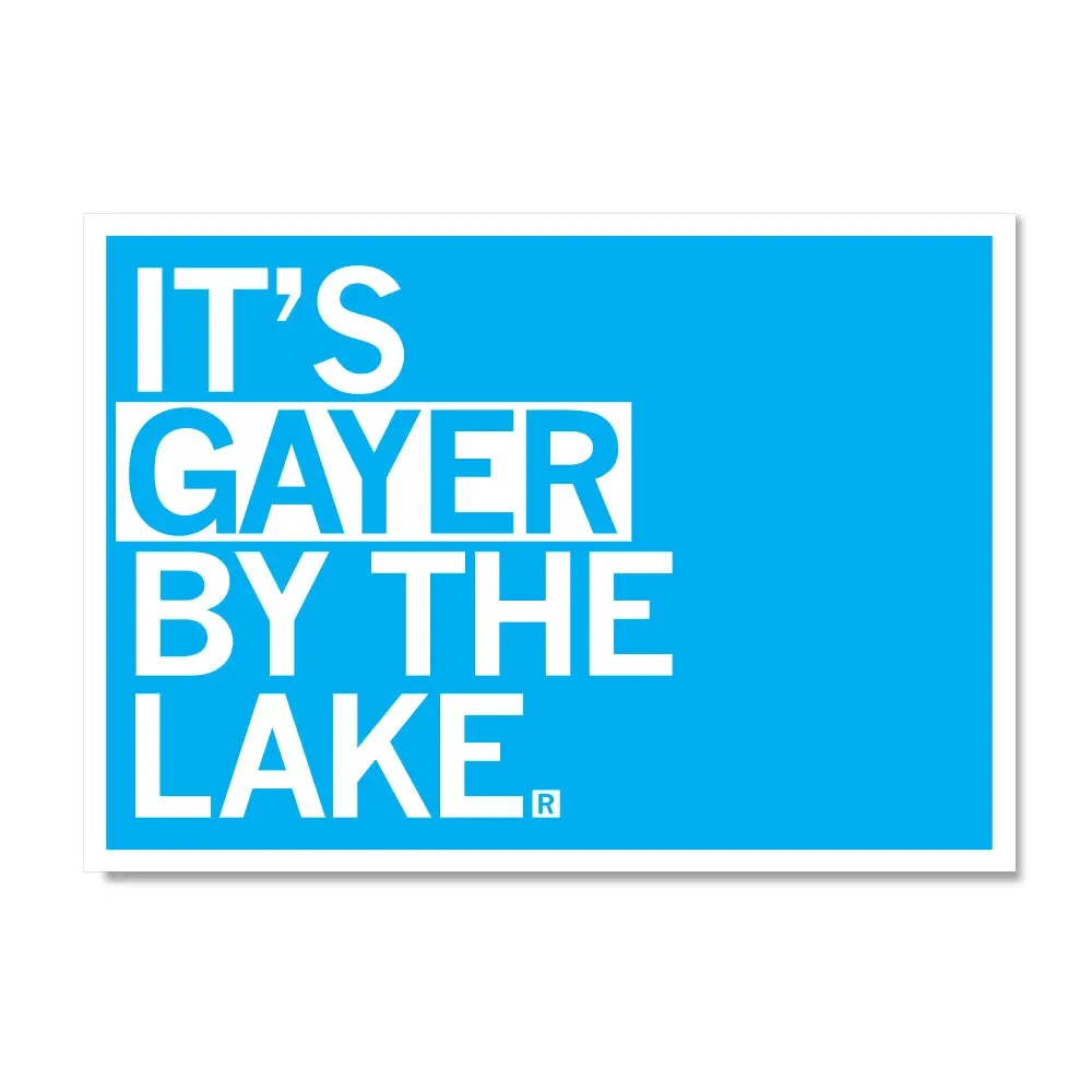 Gayer By The Lake Postcard 1