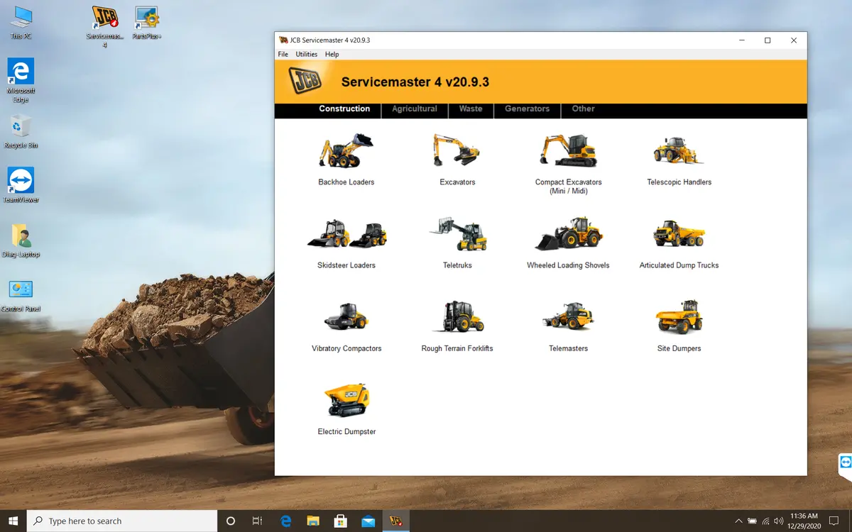 Complete Jcb Diagnostic Kit Include Dla Interface & Professional Cf-54 Laptop With Latest 2025 Service Master 4 Software 1