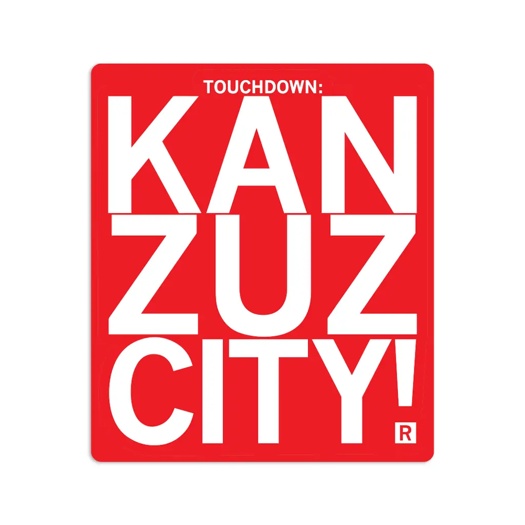 Touchdown: Kan Zuz City! Die-Cut Sticker 1