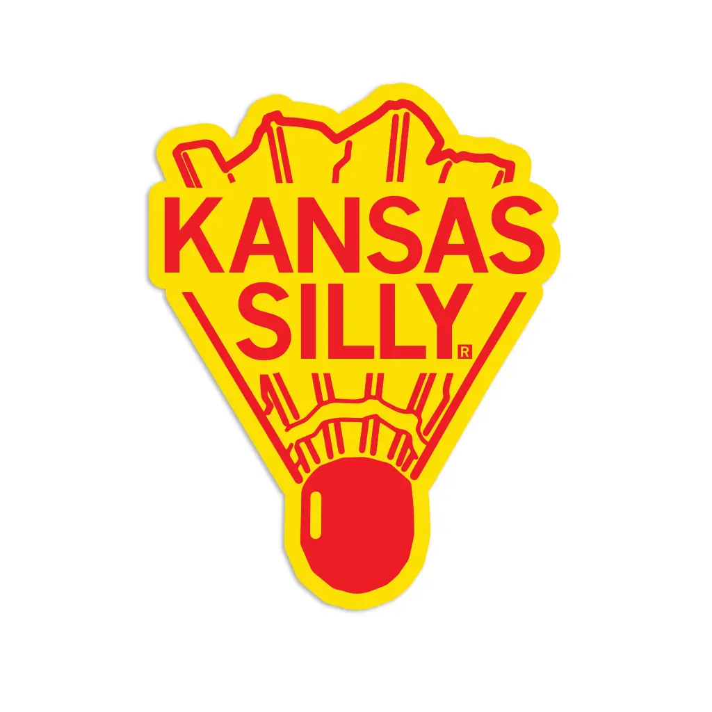 Kansas Silly Die-Cut Sticker 1