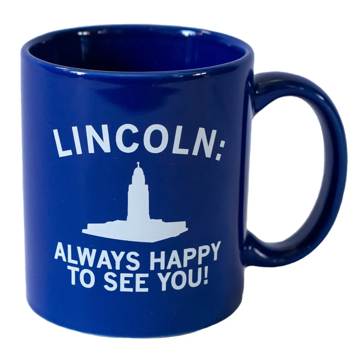 Lincoln: Always Happy To See You Mug 1