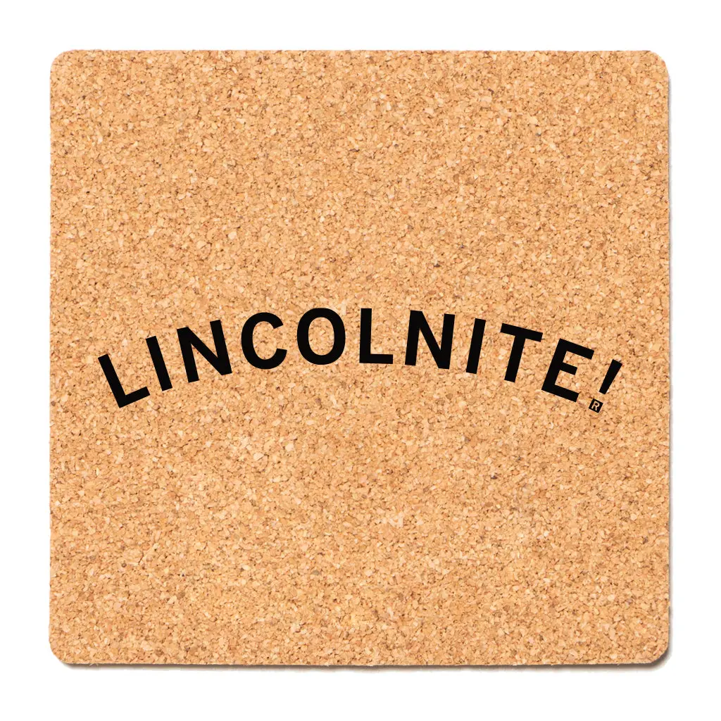 Lincolnite Cork Coaster 1