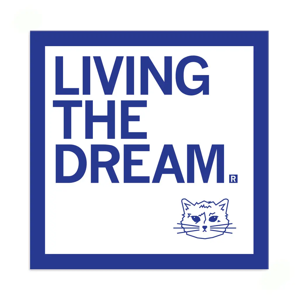 Living The Dream Sticker 1