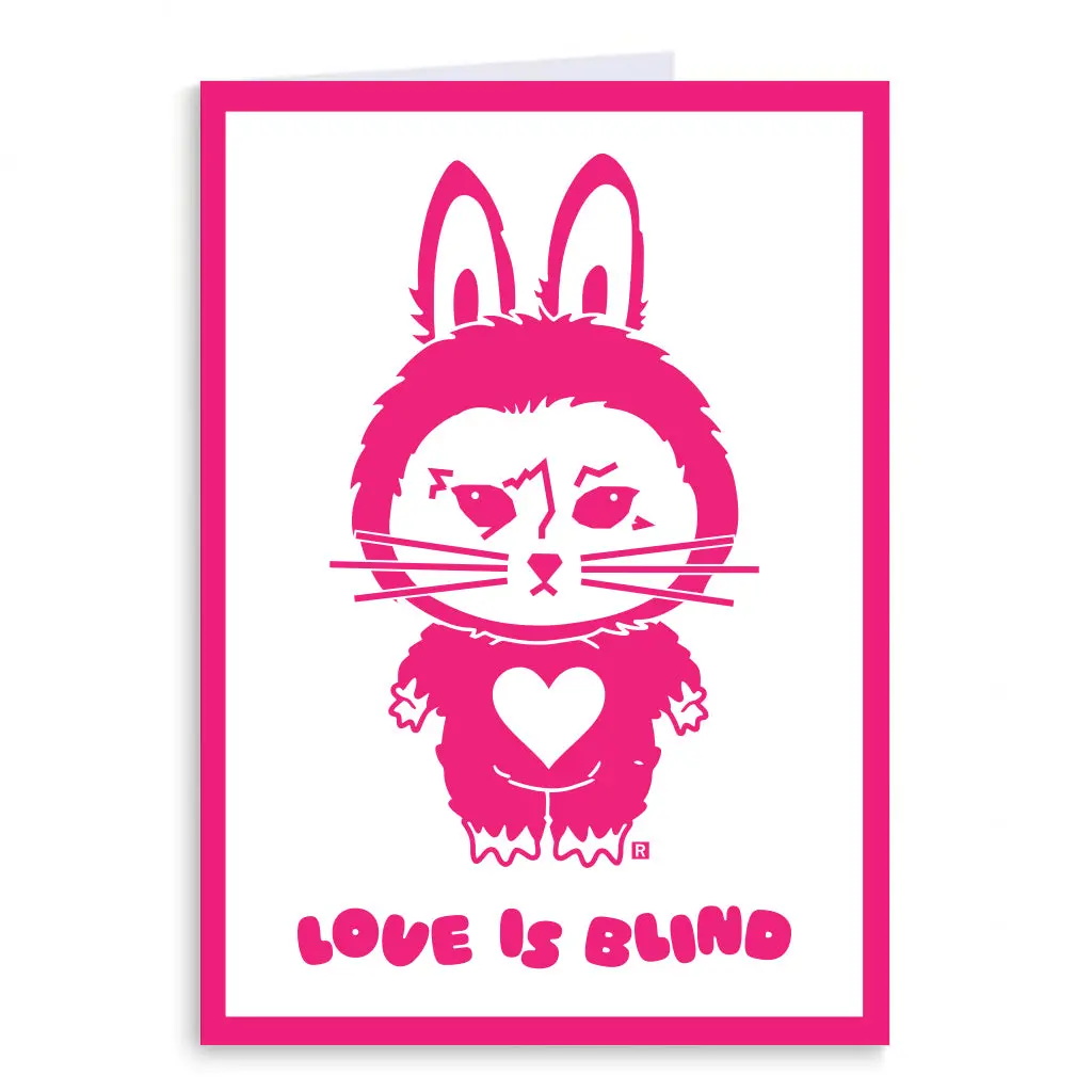 Love Is Blind Greeting Card 1
