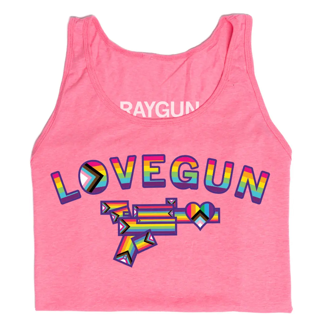 Lovegun Pride Pink Tank Top 1