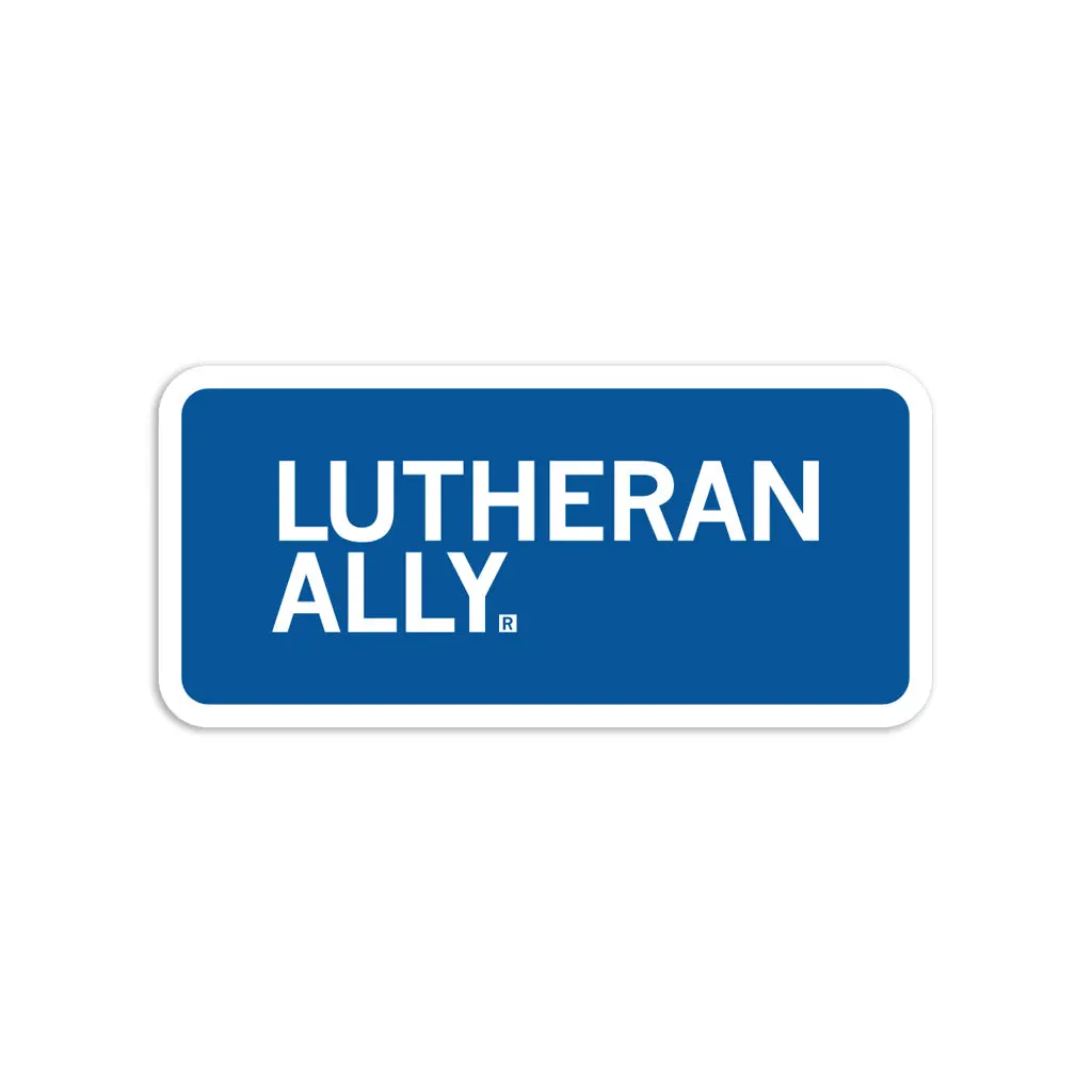 Lutheran Ally Sticker 1