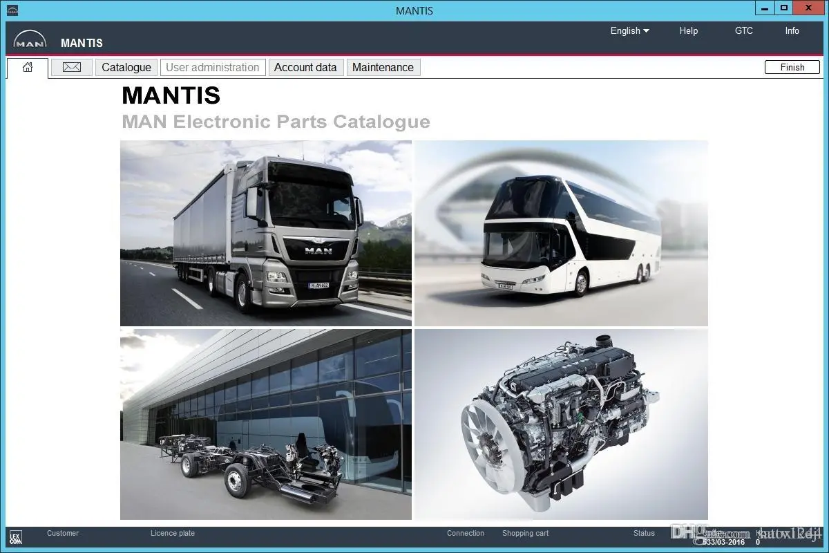 Man Mantis 2019 Epc Electronic Parts Catalog - All Models Covered Up To 2019 1