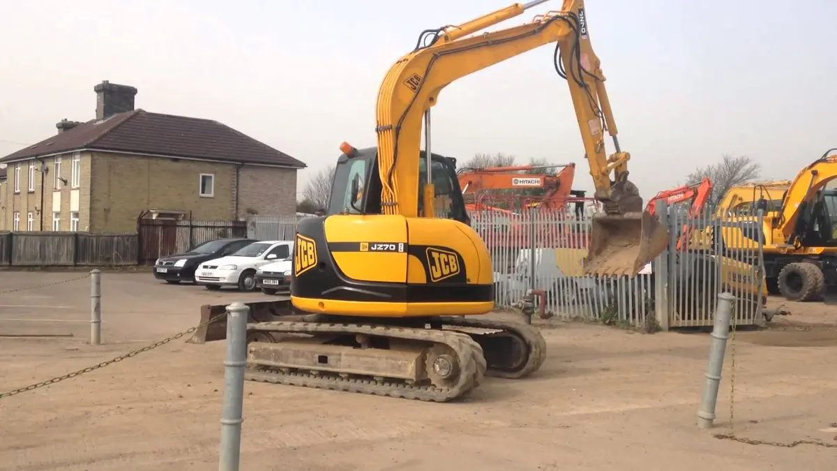 Jcb Jz70 Tracked Excavator Workshop Service Repair Manual 1