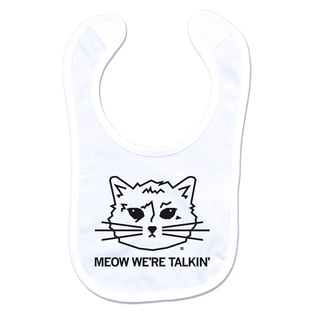 Meow We're Talkin Bib 1