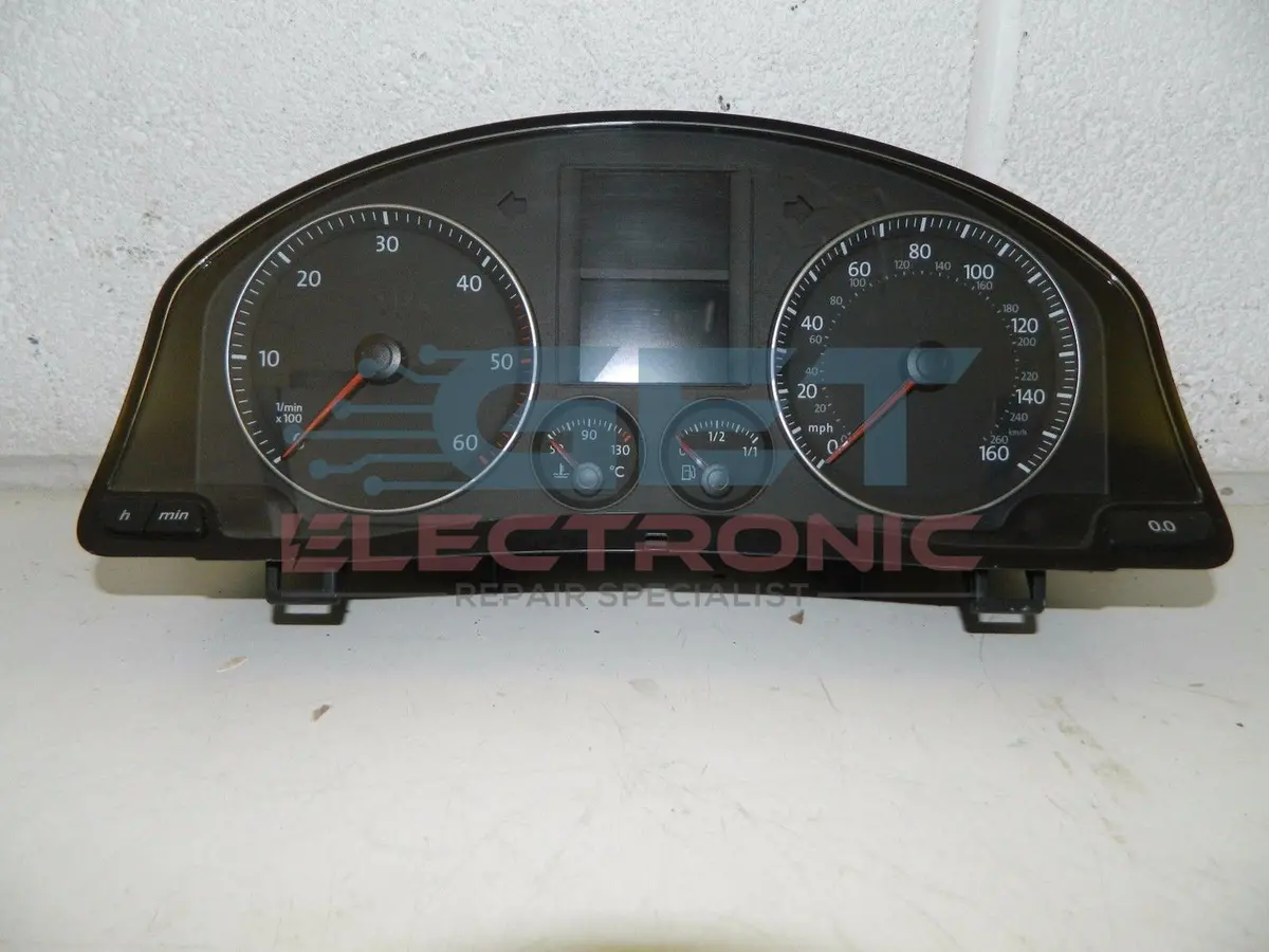 Vw Golf Mk5 Instrument Cluster Lcd Replacement (Half Screen Display) 1
