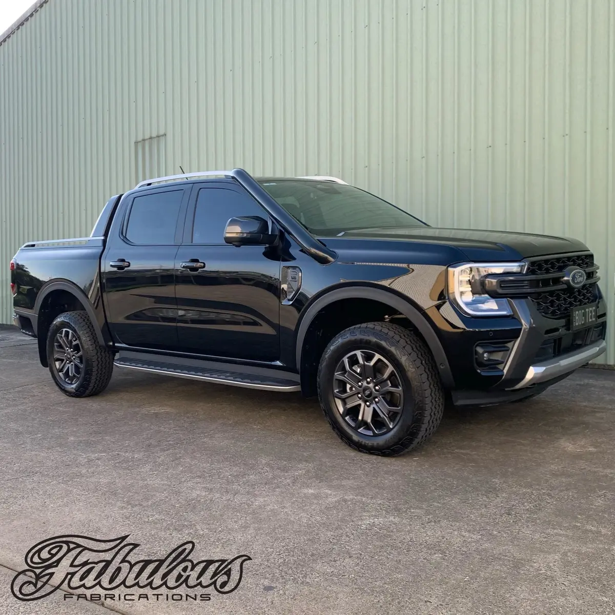 Ford Ranger Next Gen Stainless Snorkel And Alloy Washer Bottle Kit 1