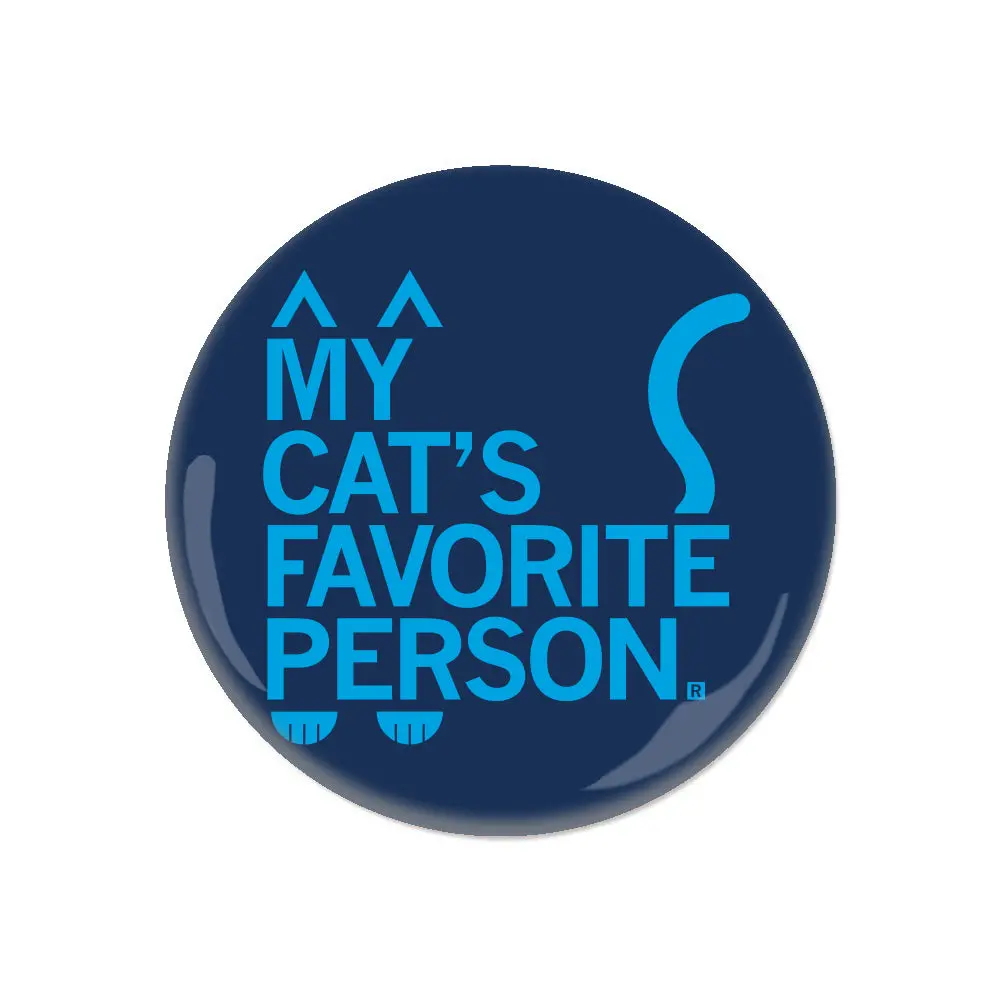 My Cat's Favorite Person Button 1