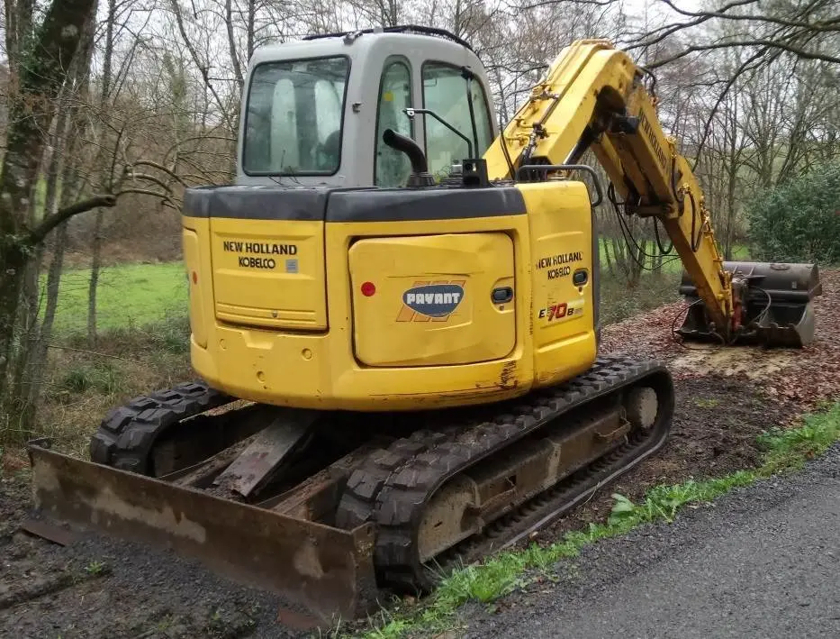 New Holland E70bsr Midi Excavator Official Workshop Service Repair Technical Manual 1