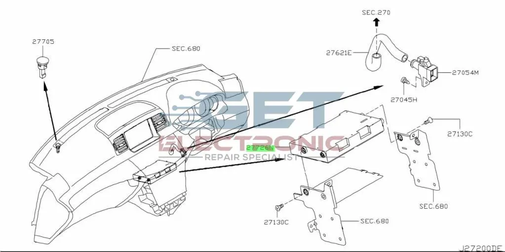 Nissan Fuga, 350Z, Fairlady, Skyline - Fuel Gauge Repair 2