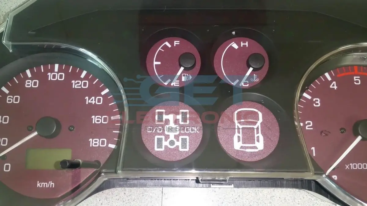 Pajero Instrument Cluster – Fuel & Temperature Gauge Repair 1