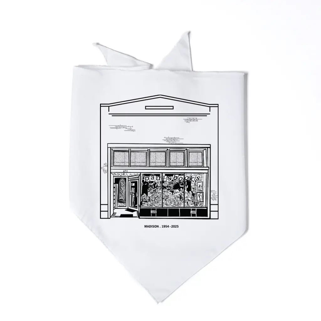 Paul's Books Illustration Dog Bandana 1