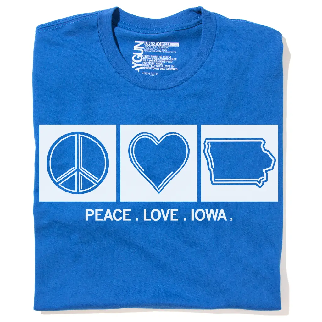 Peace Love Iowa 1