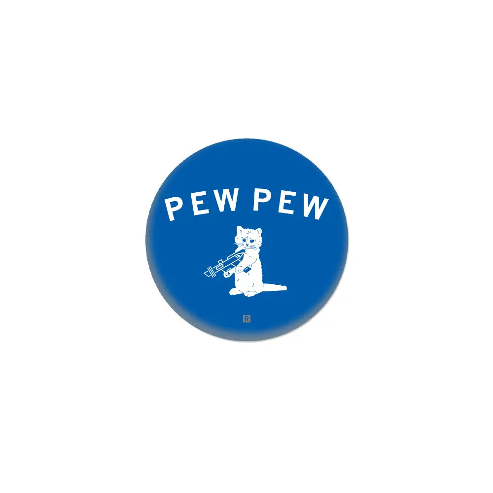 Pew Pew 1" Button 1