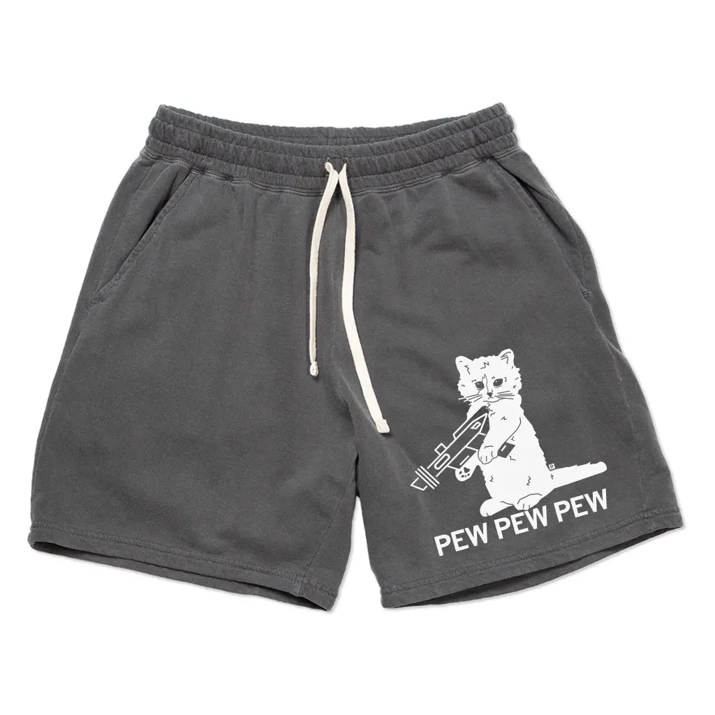 Pew Pew Pew Sweat Shorts 1