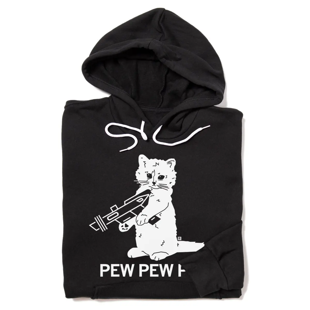 Pew Pew Pew Pullover Hoodie 1