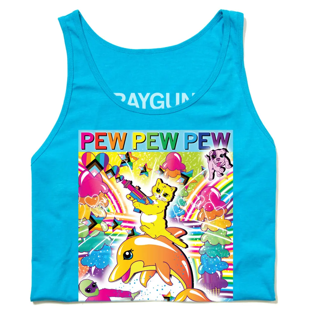 Pew Pew Pew Full Color Tank Top 1