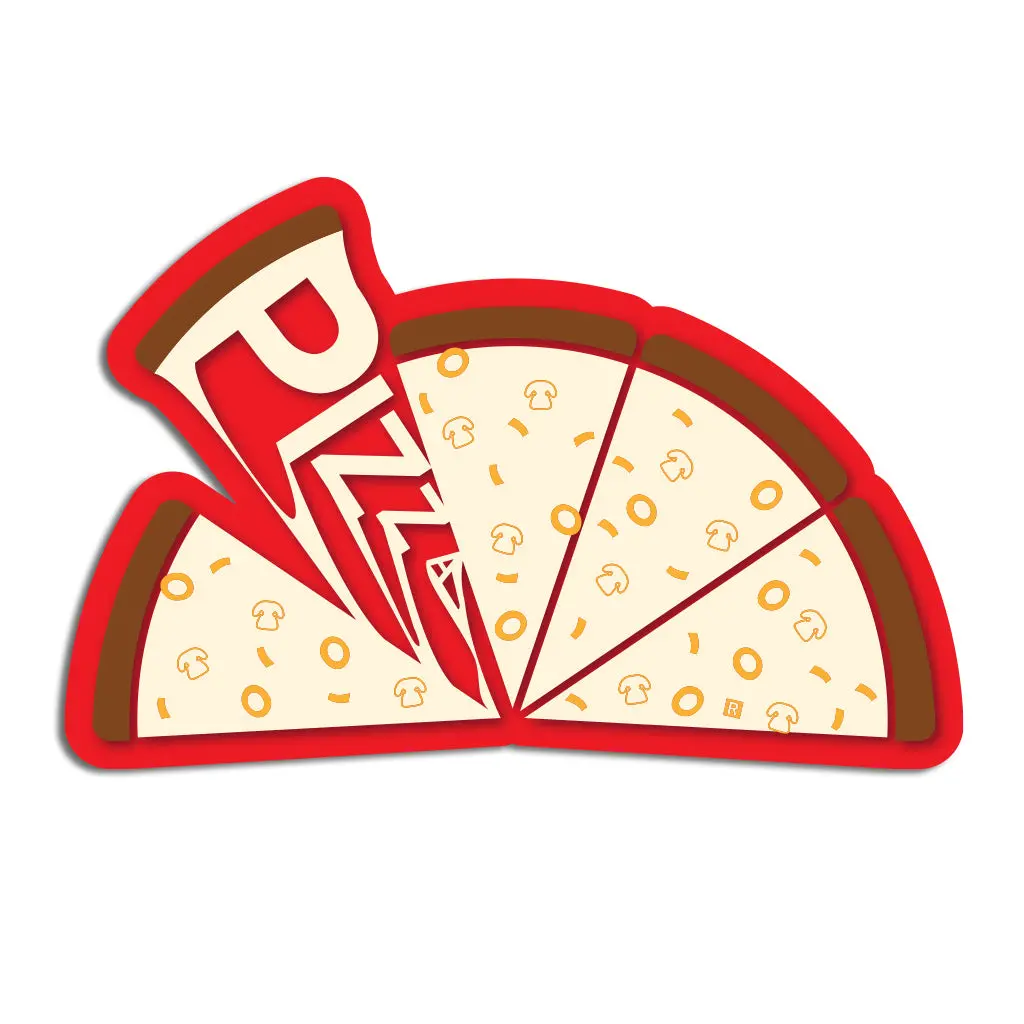 Pizza Die-Cut Sticker 1