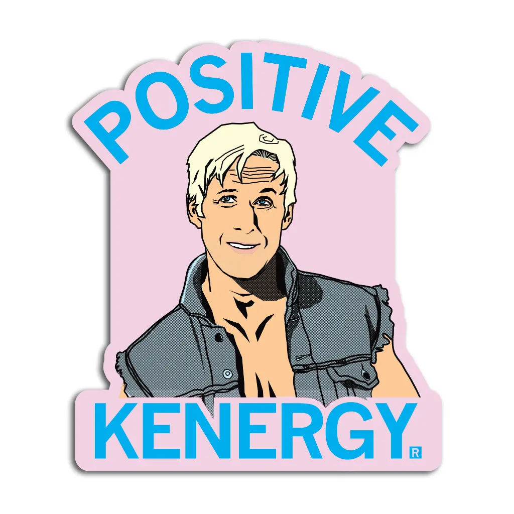 Positive Kenergy Die-Cut Sticker 1