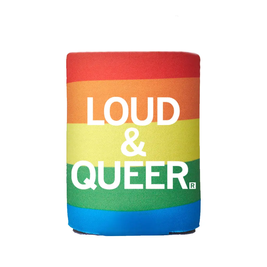 Loud & Queer Can Cooler 1