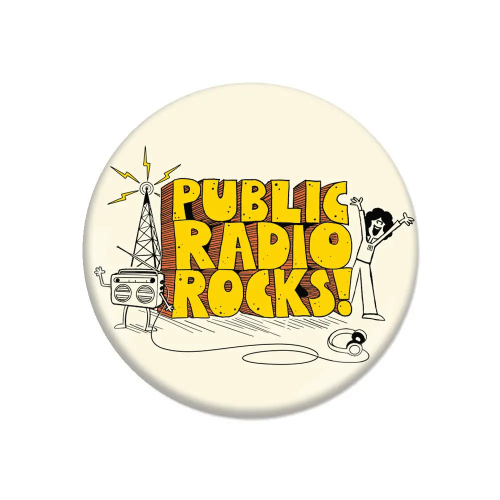 Public Radio Rocks Button 1