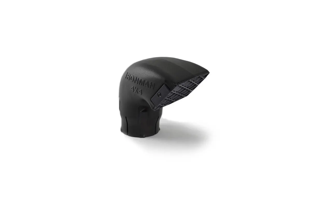 4" Plastic Snorkel Ram Head With Clamp 1