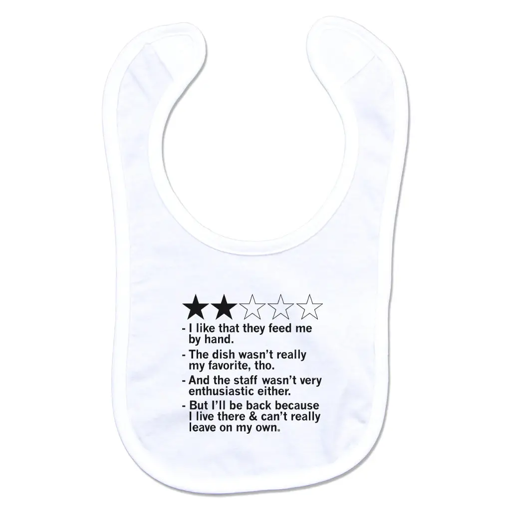 Two Star Review Bib 1