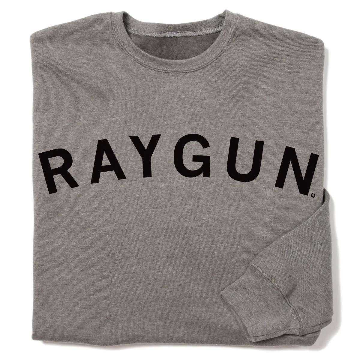 Raygun Curved Logo Crew Sweatshirt 1
