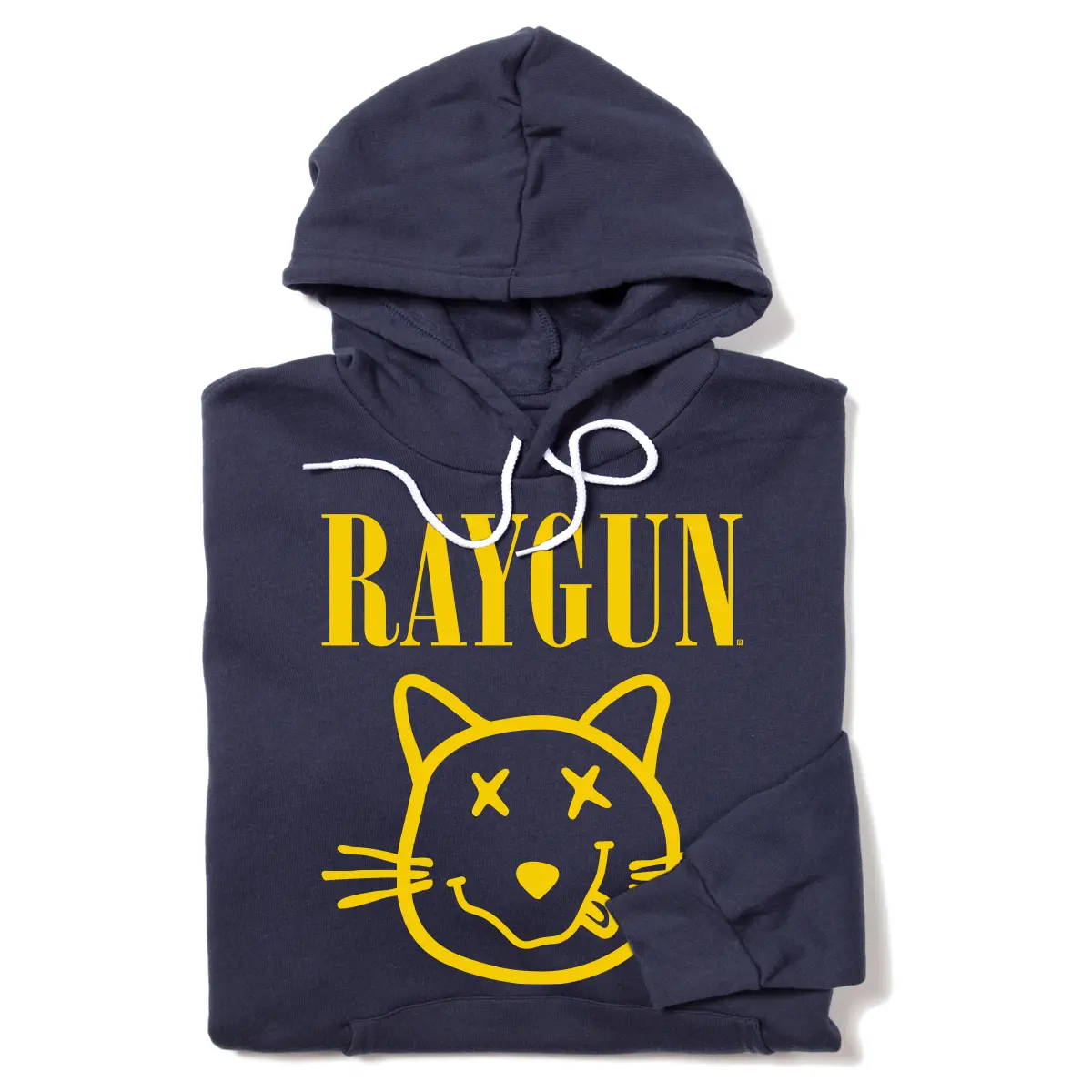Raygun Smiley Cat Logo Pullover Hoodie 1