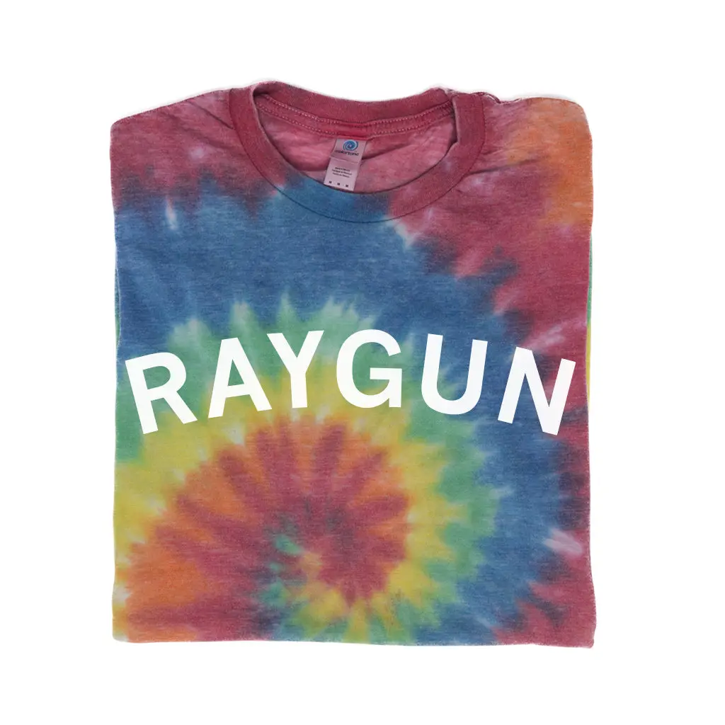 Raygun Curved Logo Tie Dye 1