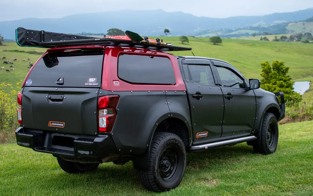 Suitable For Isuzu D-Max (Pre-Facelift 2021-2023) - Rhinohide Armor® Rear Tailgate Protector 1