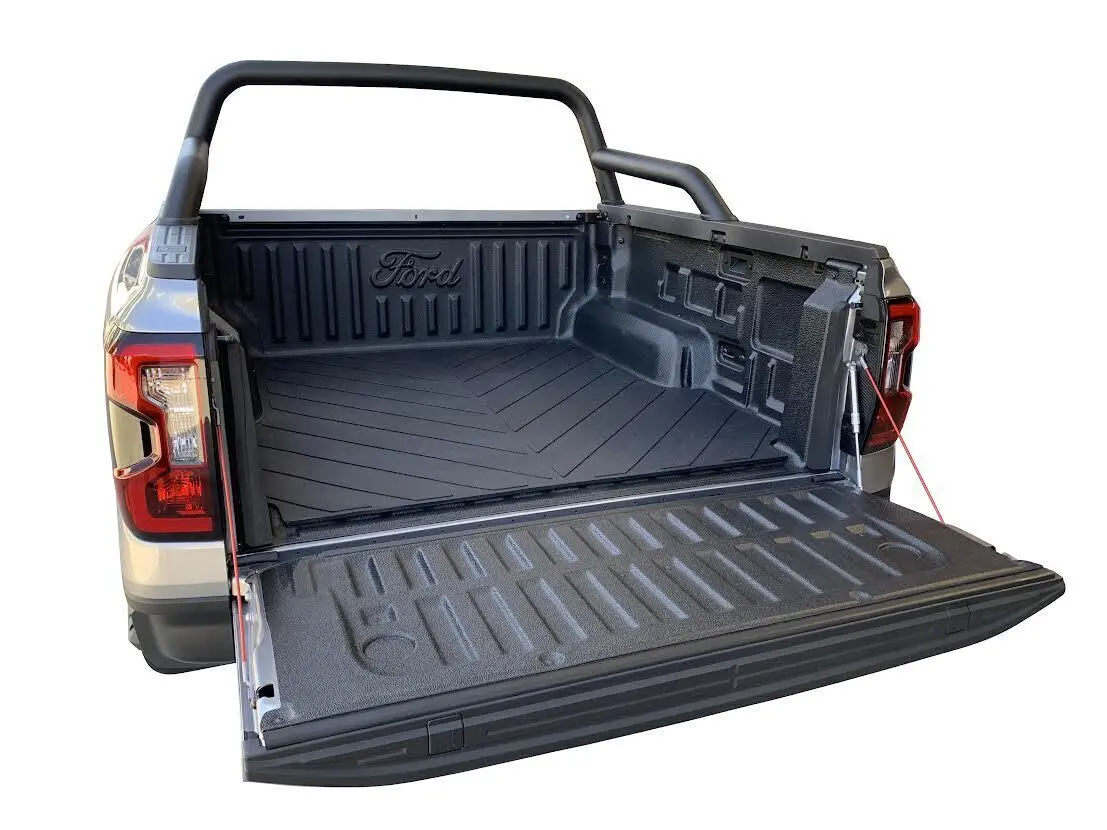 Grunt 4X4 Heavy Duty Moulded Rubber Ute Cargo Mat Next Gen Ford Ranger Xl, Xls, Xlt, Sport, Wildtrak 1