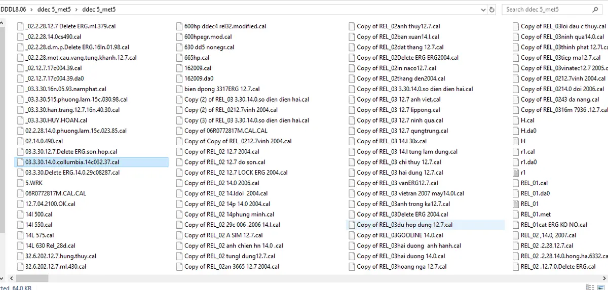 Detroit Diesel Cal File Collection & Calibration Tool - Detroit Diesel Flash File Collection 2